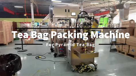 Hot Sales Automatic Pla Tea Bag Sachet Packing Machine For Pyramid Herb