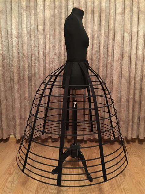 Victorian Crinoline Hoop Cage Hoop Skirt diameter 42 in. | Etsy