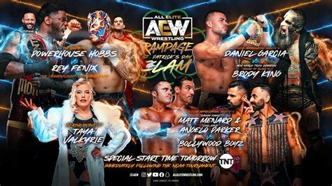 Aew Rampage Card Tonight Special Start Time