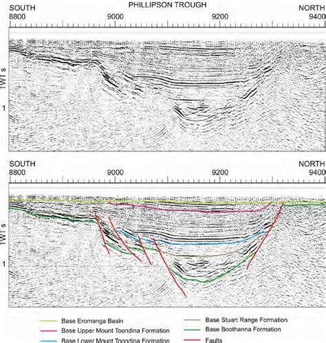 Portion Of The Goma Ga Om Seismic Line Across The Phillipson