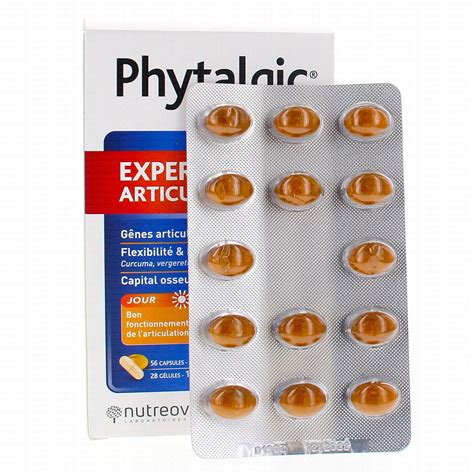 NUTREOV Phytalgic Jour Nuit 56 capsules 28 gélules Parapharmacie