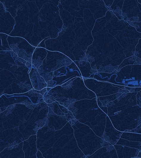 Wetzlar Dark Blue Vector Map Boundless Maps