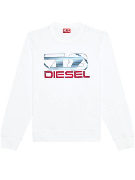 Diesel Sweater Logo White – Colt 45