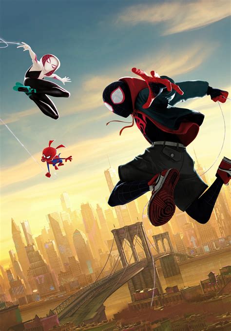 Movie Spider Man Into The Spider Verse Spider Man Spider Gwen