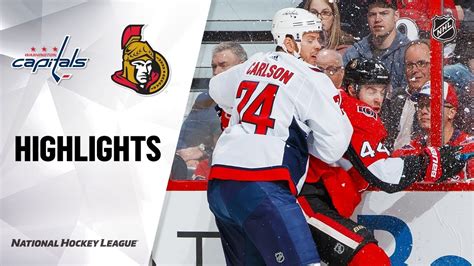 NHL Highlights Capitals Senators 1 31 20 YouTube