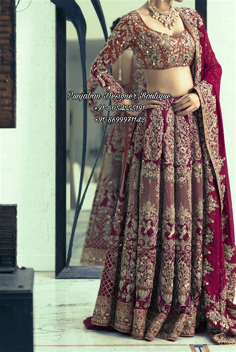 Bridal Lehenga Blouse Design Punjaban Designer Boutique