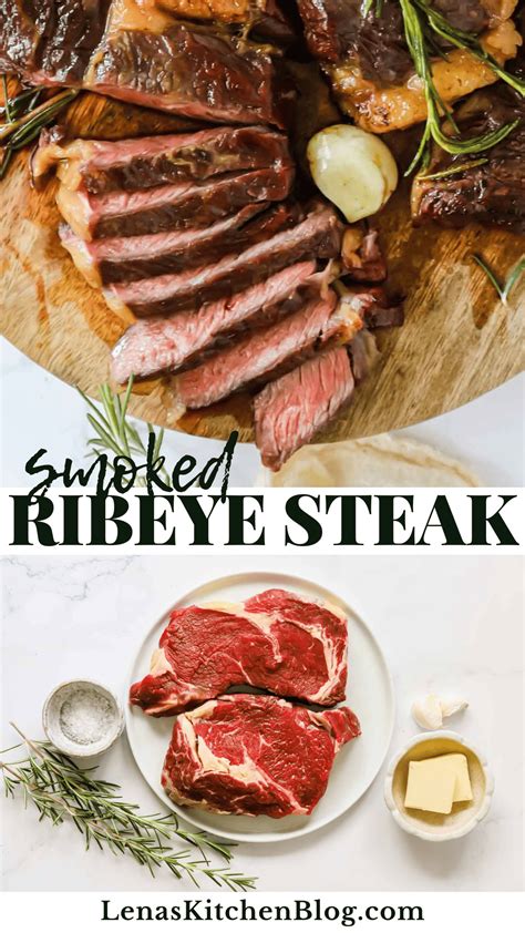 Perfect Smoked Ribeye Steaks Lenas Kitchen