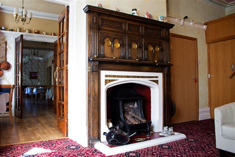 Fireplace - Hotel - Gallery - Evans Hotel in Llandudno