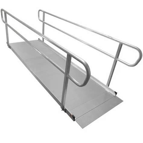 Titan Ramps Aluminum Wheelchair Entry Ramp And Handrails At Rs 52000 Piece Wheelchair Ramps In