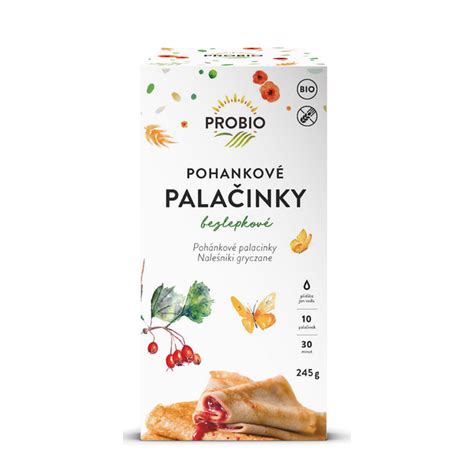 Palačinky pohankové 245 g Bioplaneta Bio potraviny raw food a