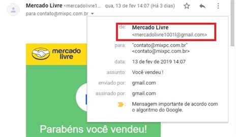 Como Identificar E Mail Falso No Do Mercado Livre Assist Ncia Remota