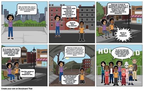 La Contaminacion Ambiental Storyboard By D301ceb3