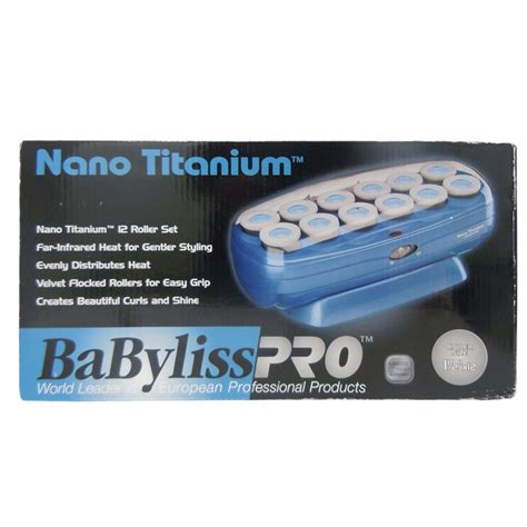 Amazon BaBylissPRO Jumbo Hot Rollers Nano Titanium Hair Styling Tools Appliances
