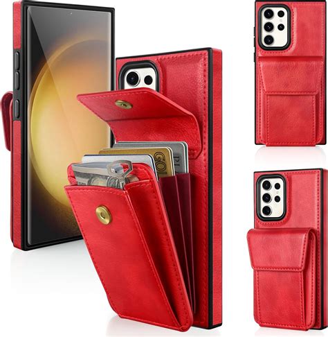 Skyeagle Samsung Galaxy S23 Ultra Wallet Case With Card Holder For Women Men 【rfid