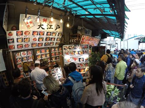 Sushi Breakfast At Tsukiji Market In Tokyo Japan Japan Tsukiji Tokyo