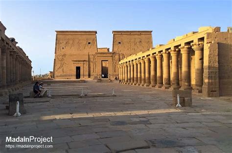 Temple Of Isis Philae Madain Project En