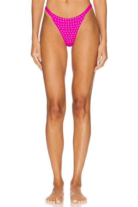 Superdown Zita Bikini Bottom In Hot Pink REVOLVE