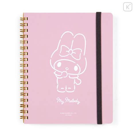 My Melody Spiral Ring Notebook Sheets Sanrio