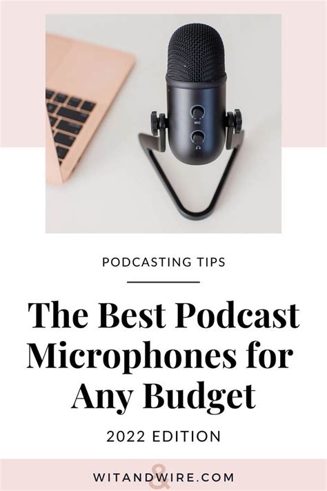 The Best Podcast Microphones For Any Budget Edition Artofit