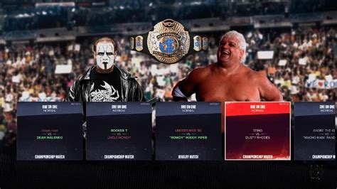 Sting Vs Dusty Rhodes Wcw Championship Youtube