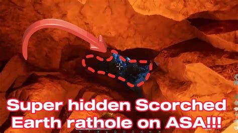 Asa Scorched Earth Super Hidden Solo Rathole Youtube