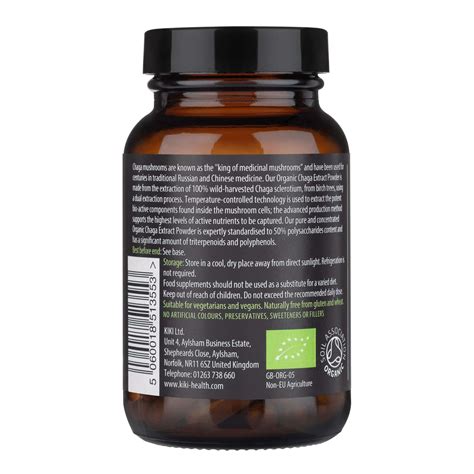 Chaga Extract Organic Natural Selection