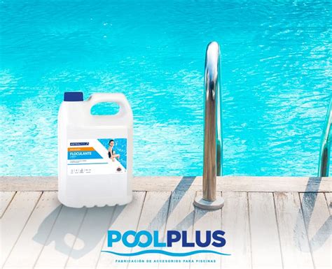 Cómo poner floculante líquido en su piscina Grupopoolplus