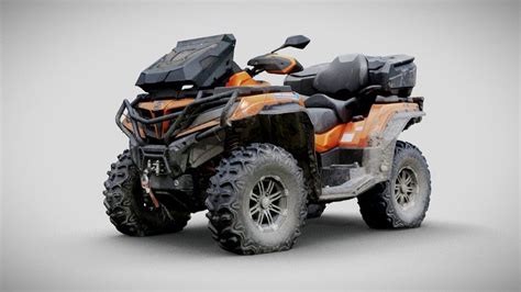 Quadbike 3d Models Sketchfab