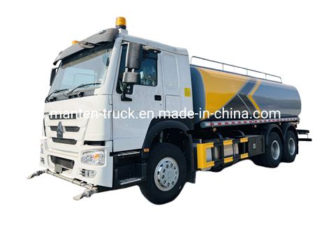 Sinotruk Howo 6x4 18000liters 18cbm 18m3 Water Tank Truck Water Sprinkler For Sale China Water