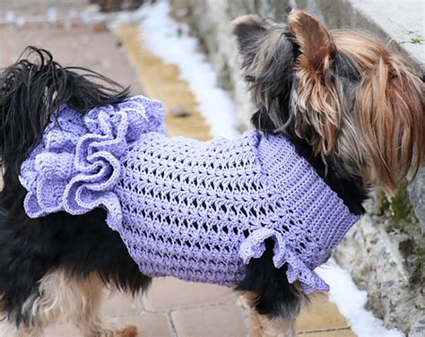 Ravelry: Crochet Small Dog Dress pattern by Kseniia Semeliak