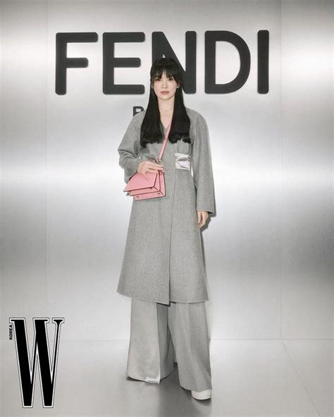 Song Kyo S Latest Photoshoot With W Korea At Fendi Milan Fashion Week