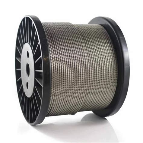 X Mm Reel Galavanised Wire Ropes At Best Price In Ghaziabad Id