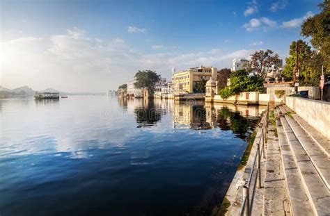 Lake Pichola In India Stock Photo - Image: 53253475