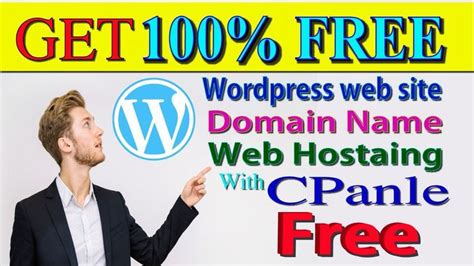 How To Get Free Domain Names Web Hosting Wordpress With Cpanel