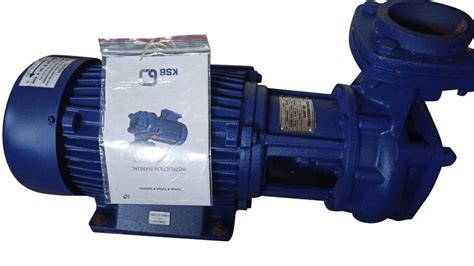 Single Stage Cast Iron Ksb Hp Three Phase Centrifugal Monoblock Pump