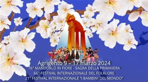 Sagra Del Mandorlo In Fiore Di Agrigento Programma Della Festa