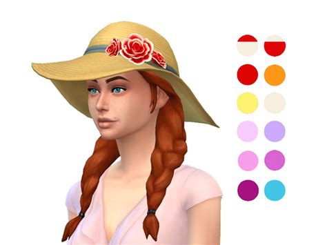 Free Sunhat Sims 4 Cc List