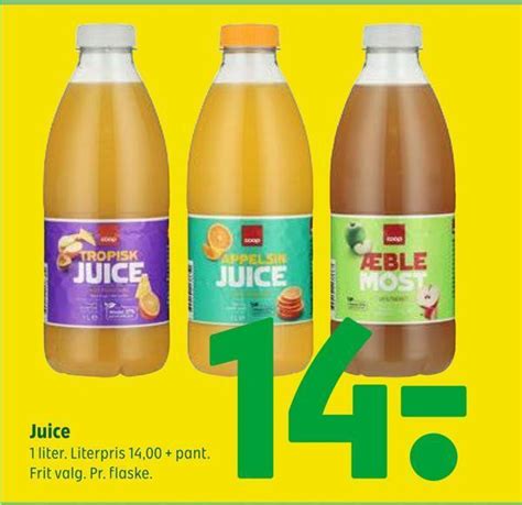 Juice Tilbud Hos Coop