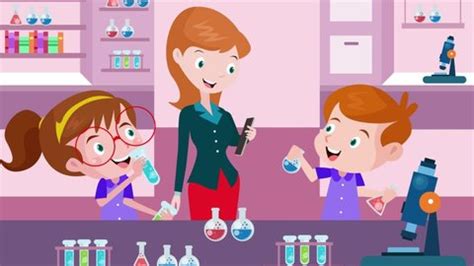 Science Lesson Kids Motion Graphics Animation Stock Footage Video (100% Royalty-free) 1085103836 ...