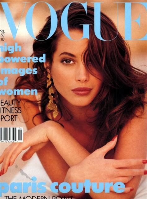 Picture Of Christy Turlington Christy Turlington Fashion Magazine