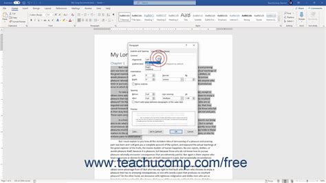 Word 2019 And 365 Tutorial Line Spacing And Paragraph Spacing Microsoft