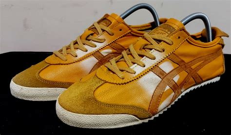 Sepatu Second Onitsuka Tiger Kulit Size 42 Fesyen Pria Sepatu