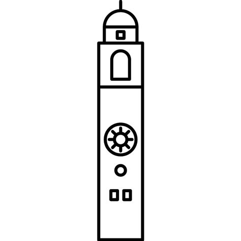 Clock Tower Vector Svg Icon Svg Repo