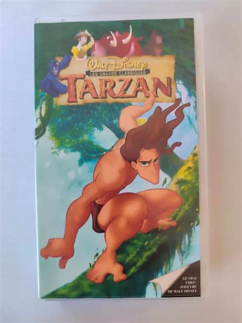 VIDEO CASSETTE VINTAGE VHS Walt Disney The Greatest Classic Tarzan