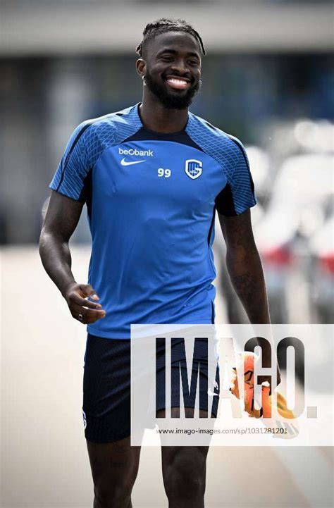 Genk S Tolu Arokodare Pictured During A Training Session Of Belgian