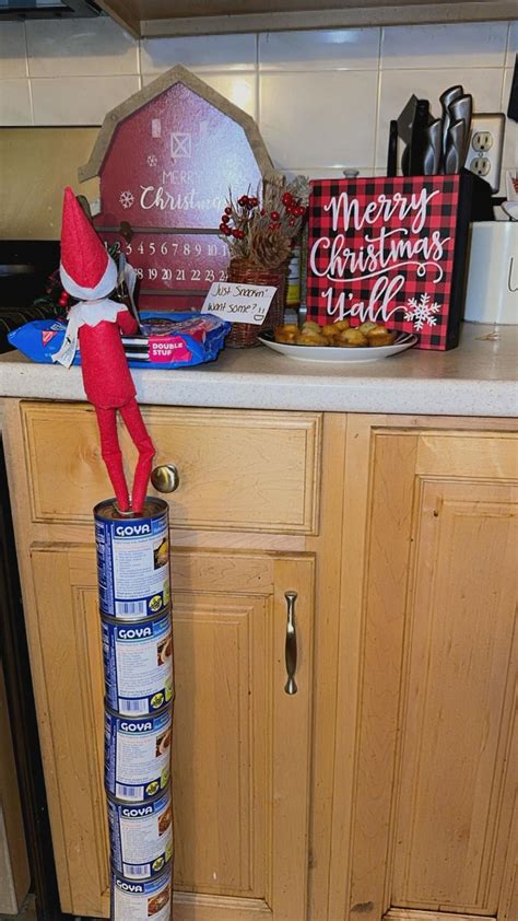 Day 3 4 Of Elf On The Shelf Shenanigans