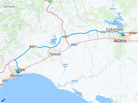 Adana Havalİmani Mersİn Mezİtlİ Arası Kaç Kilometre