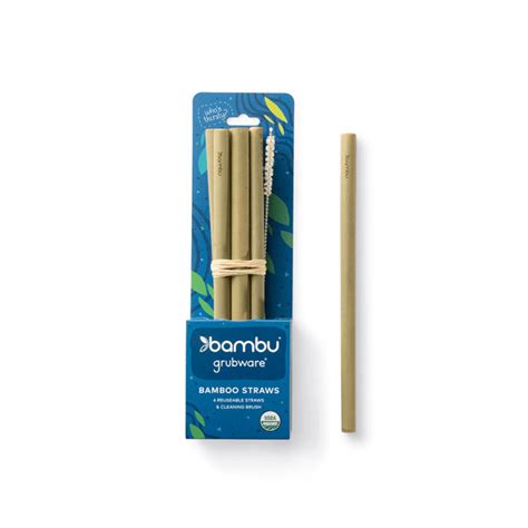 Reusable Bamboo Straws | bambu®