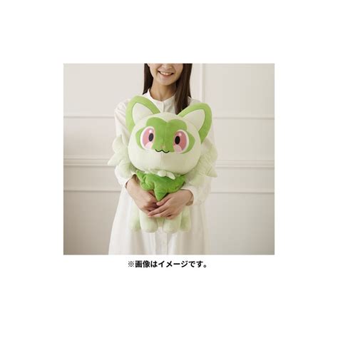 Plush Sprigatito Life Size Pok Mon Meccha Japan