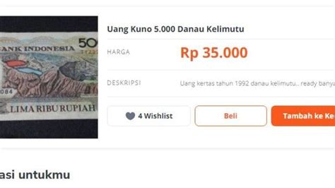 Kolektor Ini Berani Bayar Rp 5 Juta Jika Punya Uang Rp 5000 Seperti Ini